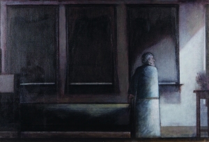 The Three Windows Will Barnet, 1992, oil on canvas, Smith College Art Museum